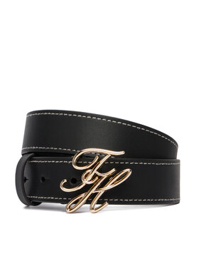 Tommy Hilfiger Tommy Hilfiger Pásek Th Script 3.0 AW0AW18568 Tmavomodrá