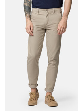 Lancerto Lancerto Chinosy Gareth SP082222000006 Beżowy Slim Fit