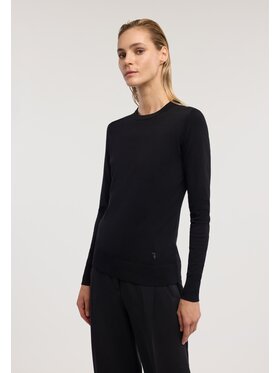 Trussardi Trussardi Sweter M7356001241N033 Czarny Regular Fit