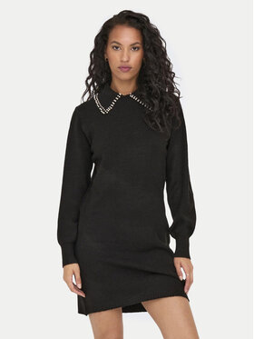 JDY JDY Strickkleid Aubray 15313594 Schwarz Regular Fit