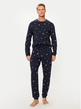 Henderson Henderson Pyjama Kofi 42008 Dunkelblau Regular Fit