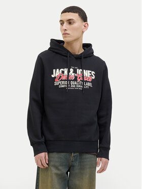 Jack & Jones Jack & Jones Bluză Logo 12279649 Negru Regular Fit