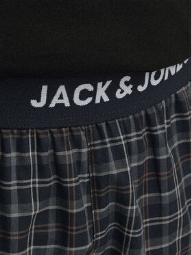 Jack&Jones Junior Pižama Basic 12264244 Črna Regular Fit