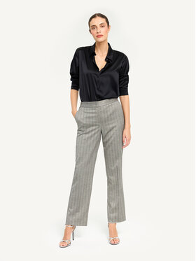 KMX KMX Spodnie materiałowe 809290020 Szary Straight Fit