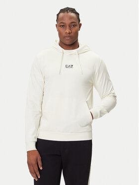 EA7 Emporio Armani EA7 Emporio Armani Džemperis ar kapuci 8NPM32 PJVRZ U1105 Bēšs Regular Fit