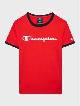 Champion Champion Tričko 306286 Červená Regular Fit