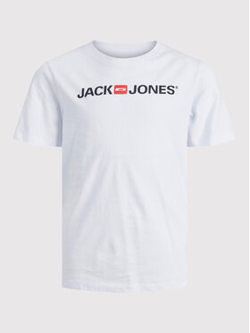 Jack&Jones Junior Jack&Jones Junior Tričko Corp 12212865 Biela Regular Fit