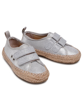 EMU Australia Espadrile Millner Metallic K12506 Srebrna