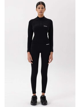 Misaga Misaga Top SEAMLESS TOP Czarny Slim Fit