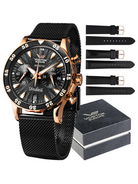 Vostok Europe Vostok Europe Zegarek VK64-515B568B1 Czarny