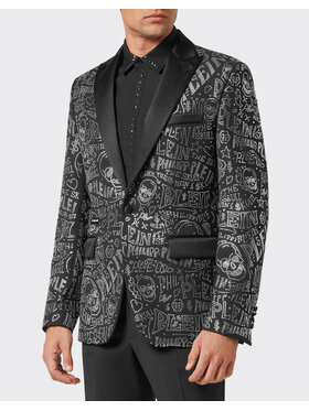 PHILIPP PLEIN PHILIPP PLEIN Sako 4947 Černá Fitted Fit