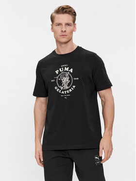 Puma Puma T-Shirt Graphics Gelateria 625416 Μαύρο Regular Fit