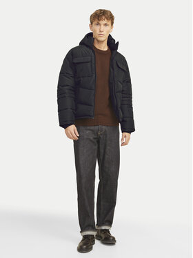 Jack&Jones Puhovka Build 12256858 Črna Regular Fit