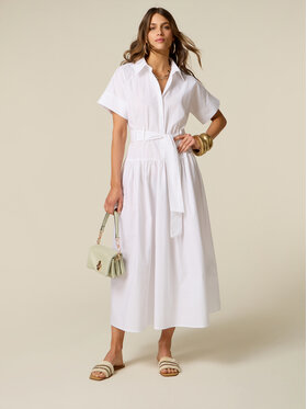 Oltre Oltre Abito da sera 7014J000878N011 Bianco A-Line Fit