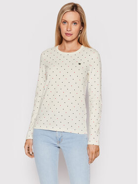 Wood Wood Wood Wood Halenka Moa 10291501-2323 Bílá Regular Fit