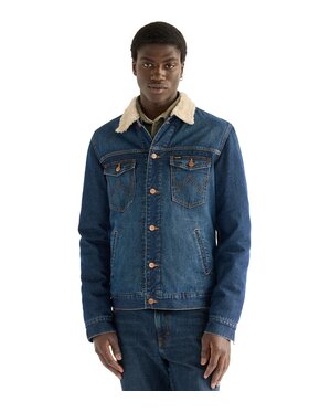 Wrangler Wrangler Kurtka jeansowa 112386933 Granatowy Regular Fit