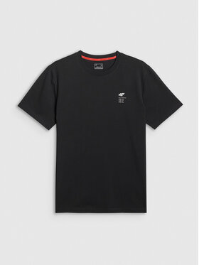 4F 4F T-Shirt COMMERCIAL 3 Czarny Regular Fit