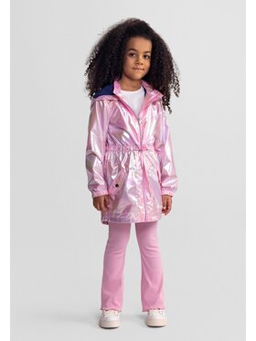 minoti minoti Kurtka przeciwdeszczowa 18COAT21 Różowy Regular Fit