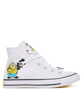 Converse Converse Sneakers aus Stoff Minions Chuck Taylor All Star A21403C Weiß