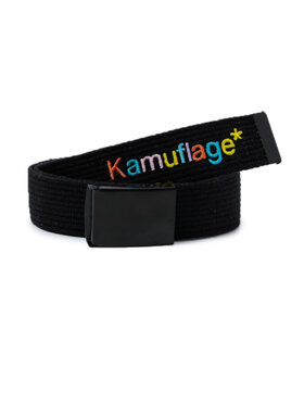 Kamuflage Kamuflage Pasek Męski Classic Czarny