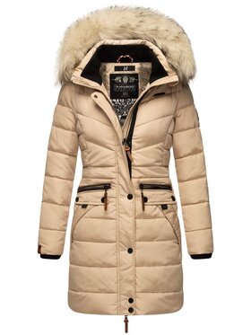 Navahoo Navahoo Kurtka zimowa Paula princess Beżowy Casual Fit
