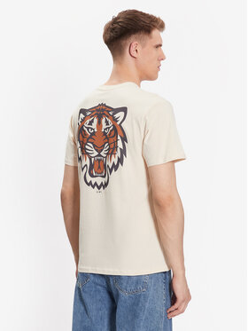 47 Brand Majica Detroit Tigers Backer '47 Echo Tee Bež Regular Fit