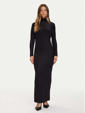 Guess Guess Rochie de zi O5BK02 KCDE0 Negru Slim Fit