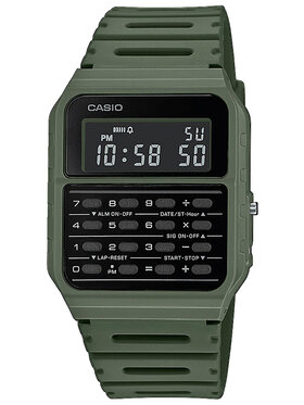 Casio Casio Zegarek CA-53WF-3BEF Zielony