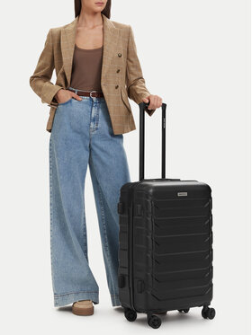 GINO ROSSI GINO ROSSI Mittlerer Koffer CEO-GIN-M-001-05-BLACK3 Schwarz