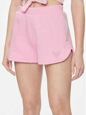 Guess Guess Stoffshorts Kiara V4GD16 FL04P Rosa Regular Fit