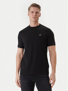 KARL LAGERFELD KARL LAGERFELD Tričko 755052 562235 Čierna Regular Fit