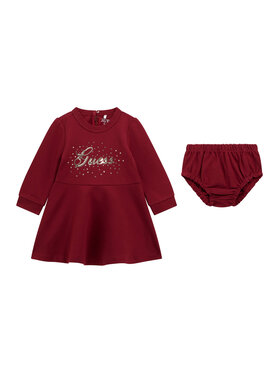 Guess Guess Vsakodnevna obleka A5BK04 KAE30 Rdeča Regular Fit