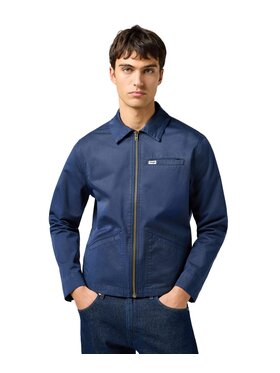 Wrangler Wrangler Kurtka przejściowa 112362653 Granatowy Regular Fit