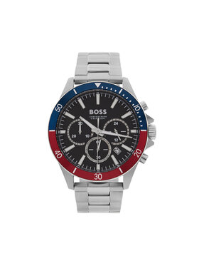 BOSS BOSS Zegarek Troper 1514108 Srebrny