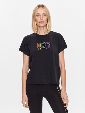 DKNY Sport DKNY Sport T-särk DP3T8782 Must Classic Fit