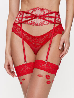 Hunkemöller Hunkemöller Пояс для панчіх Indulgence 200999 Червоний