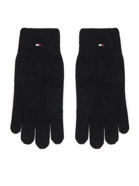 Tommy Hilfiger Tommy Hilfiger Dámské rukavice Flag AW0AW19131 Černá