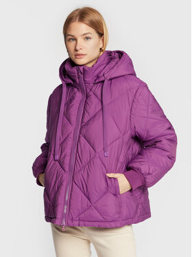 Marc Aurel Marc Aurel Kurtka przejściowa 4433 1020 92907 Fioletowy Relaxed Fit