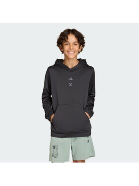 adidas adidas Bluza Minecraft Czarny Regular Fit