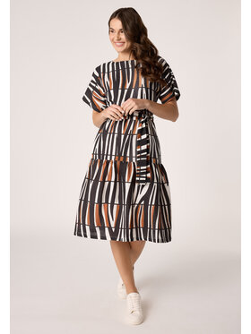 QUIOSQUE QUIOSQUE Sukienka codzienna QUIOSQUE 4SH011228 Kolorowy Regular Fit