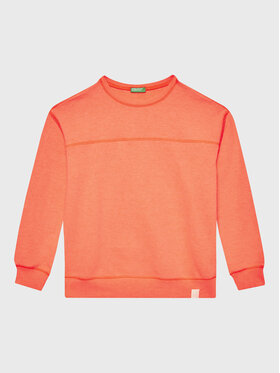 United Colors Of Benetton United Colors Of Benetton Felpa 3UHRC10BB Arancione Regular Fit