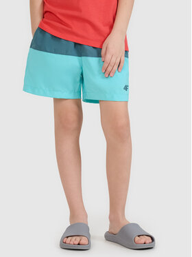 4F 4F Αθλητικό σορτς VIBRANT WARMTH Τυρκουάζ Regular Fit