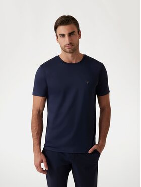 Guess Guess T-Shirt 169003 Niebieski Classic Fit