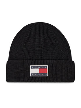 Tommy Jeans Tommy Jeans Sapka Tjm Travel Short Beanie AM0AM08716 Fekete