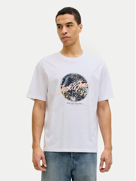 Jack & Jones Jack & Jones Marškinėliai Honolulu 12288088 Balta Regular Fit