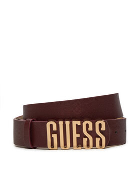 Guess Guess Pasek Damski BW9113 P4235 Bordowy