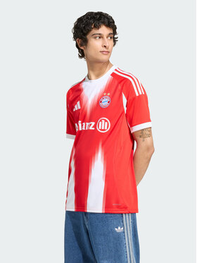 adidas adidas Koszulka techniczna FC Bayern Czerwony Slim Fit