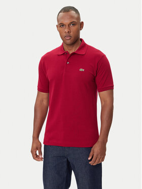 Lacoste Lacoste Polo L1212 Bordowy Classic Fit