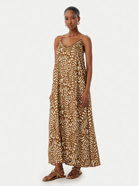 LOLA CASADEMUNT LOLA CASADEMUNT Φόρεμα καλοκαιρινό LS2616019 Καφέ Regular Fit