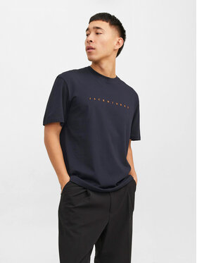 Jack&Jones Jack&Jones Tricou Star 12234746 Bleumarin Relaxed Fit